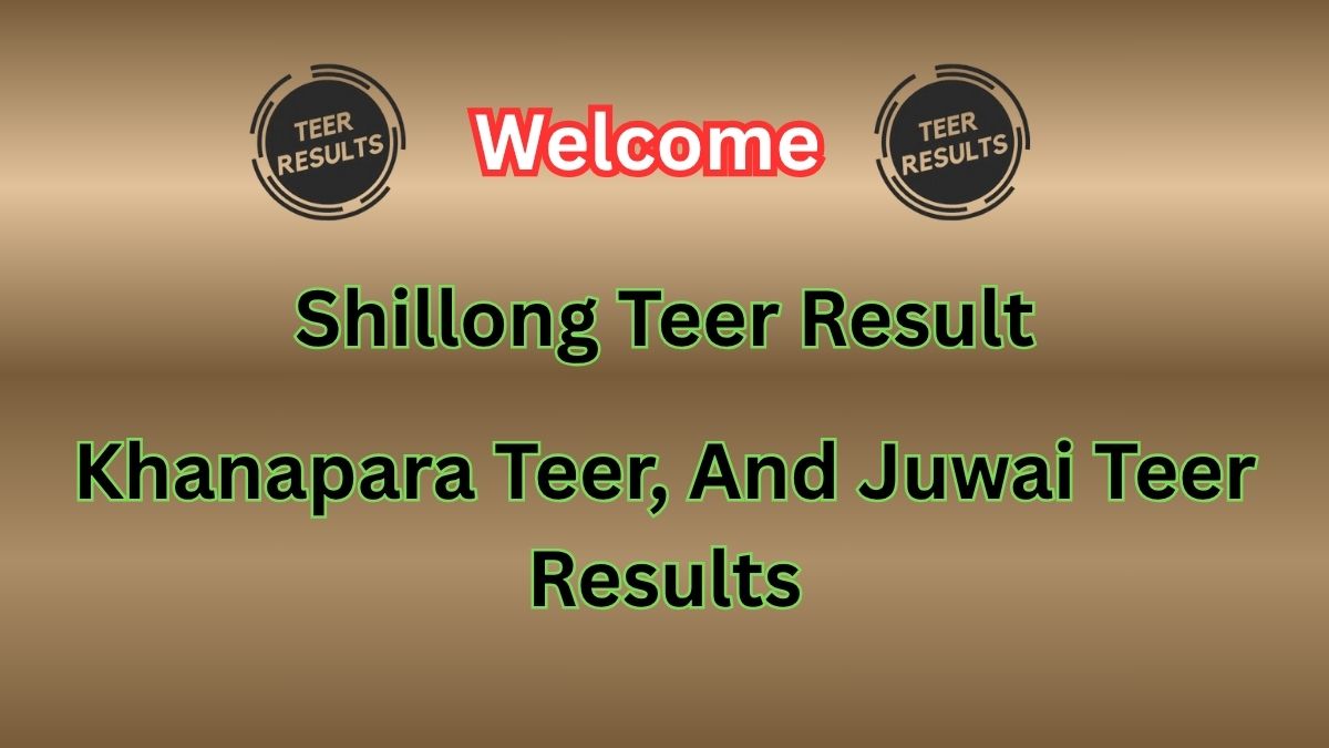 Shillong Teer Result